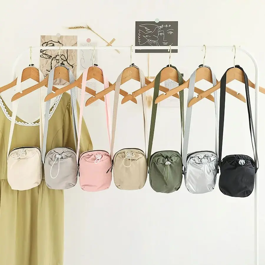 

MODITIN 2024 Summer Women Lovely Nylon Crossbody Bags Light Mini High Street Casual Cute Shoulder Bags