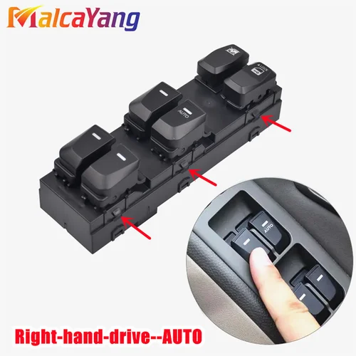 Imagen 2 del producto Interruptor de ventana elevador de energía de Control maestro eléctrico para Hyundai IX35 Tucson 2009-2011 2012 2013 2014 2015 93571-2S910 93571-2S050