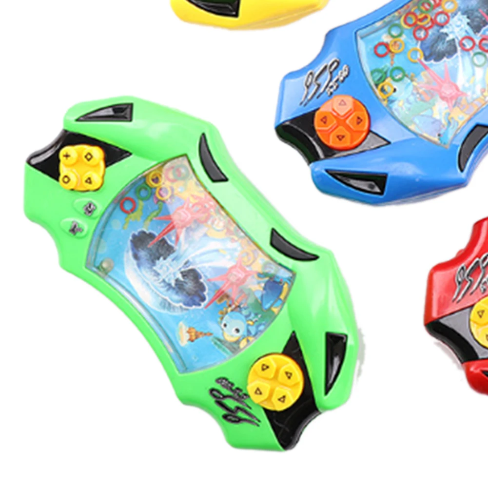 Child Handheld Game Machine ParentChild Interactive Antistress Game Toys For Children Water Ring Toss Squeeze Toy Random Color