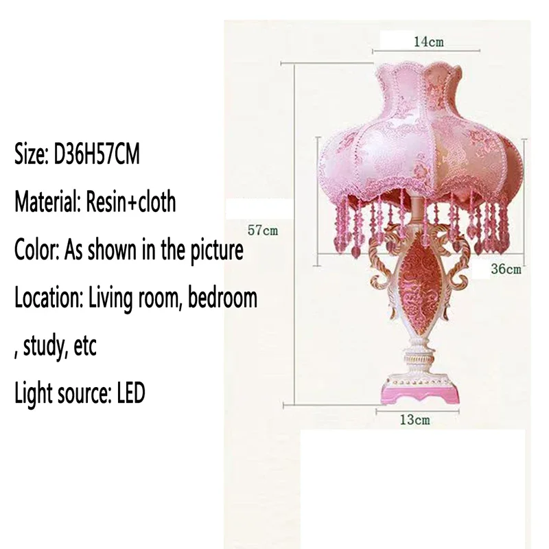 COLIN ยุโรปโคมไฟตั้งโต๊ะห้องนั่งเล่นหรูหราห้องนอนเด็ก Study Villa LED ความคิดสร้างสรรค์โคมไฟตั้งโต๊ะข้างเตียง