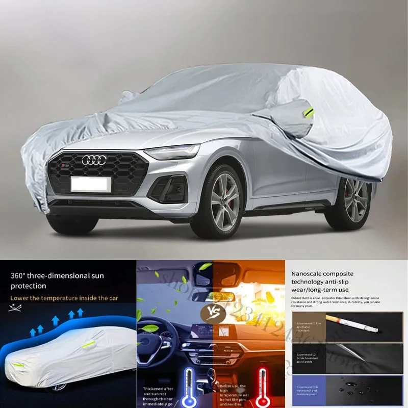 

For AUDI SQ5 Car cover Exterior Car Cover Outdoor Protection Full Car Covers Waterproof