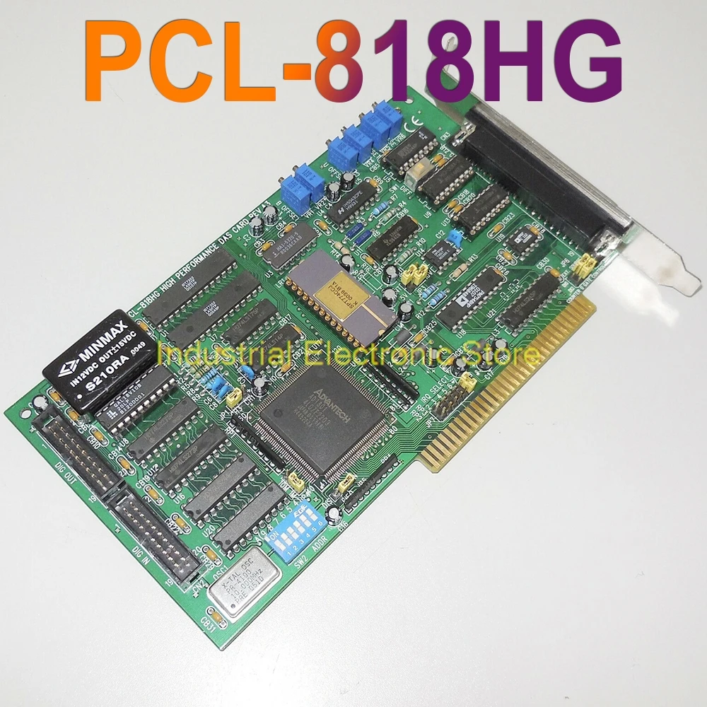 HIGH PERFORMANCE DAS CARD REV A3 Data Capture Card 16-Channel ISA Bus For Advantech PCL-818HG