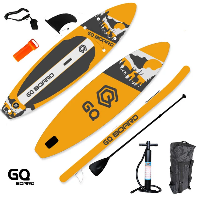

BSCI Factory Wholesale Cheap Stand up Paddle Board Inflatable Isup GQ Board Soft Top Board with Six Accessories