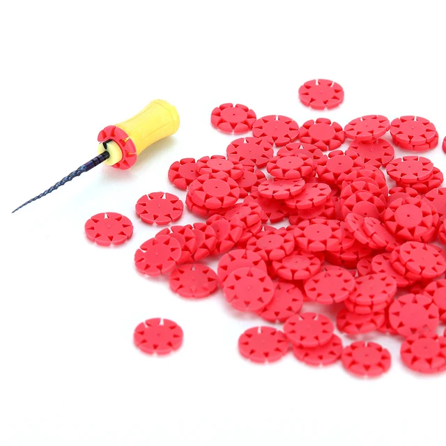 1000Pcs Dental Root Canal File Disinfection Marking Circle Ring Counting Stopper