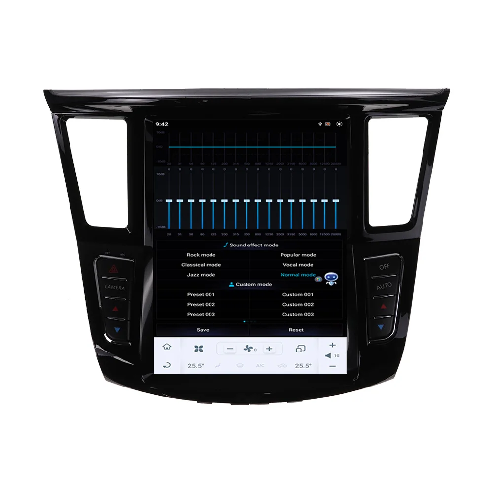 For Infiniti QX60 For Infiniti JX35 2012+ Tesla style Android 13.0 4G Car multimedia player GPS Navigation head unit radio tape