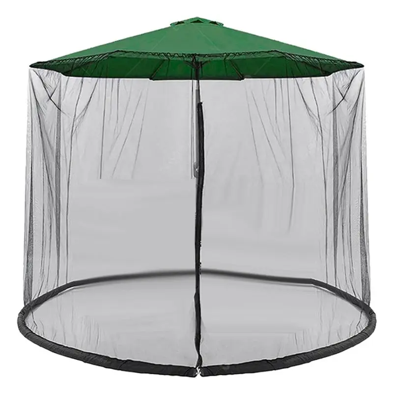 

ABXI цельный москитный зонтик от насекомых, уличный газон, садовый зонтик для кемпинга, солнцезащитный чехол для уличного патио, зонт для кемпинга