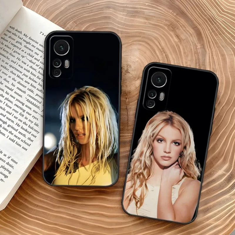 Actor Britney Spears Phone Case For Redmi 9 10 9T 9A 8 Note 12 11 10S 9S 11S Pro Plus POCO X5 Pro X3 Nfc Luxury Back Cover