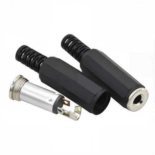Imagen 2 del producto Conector de toma de Audio mono/estéreo DIY de 3,5mm, adaptador eléctrico de toma de soldadura hembra
