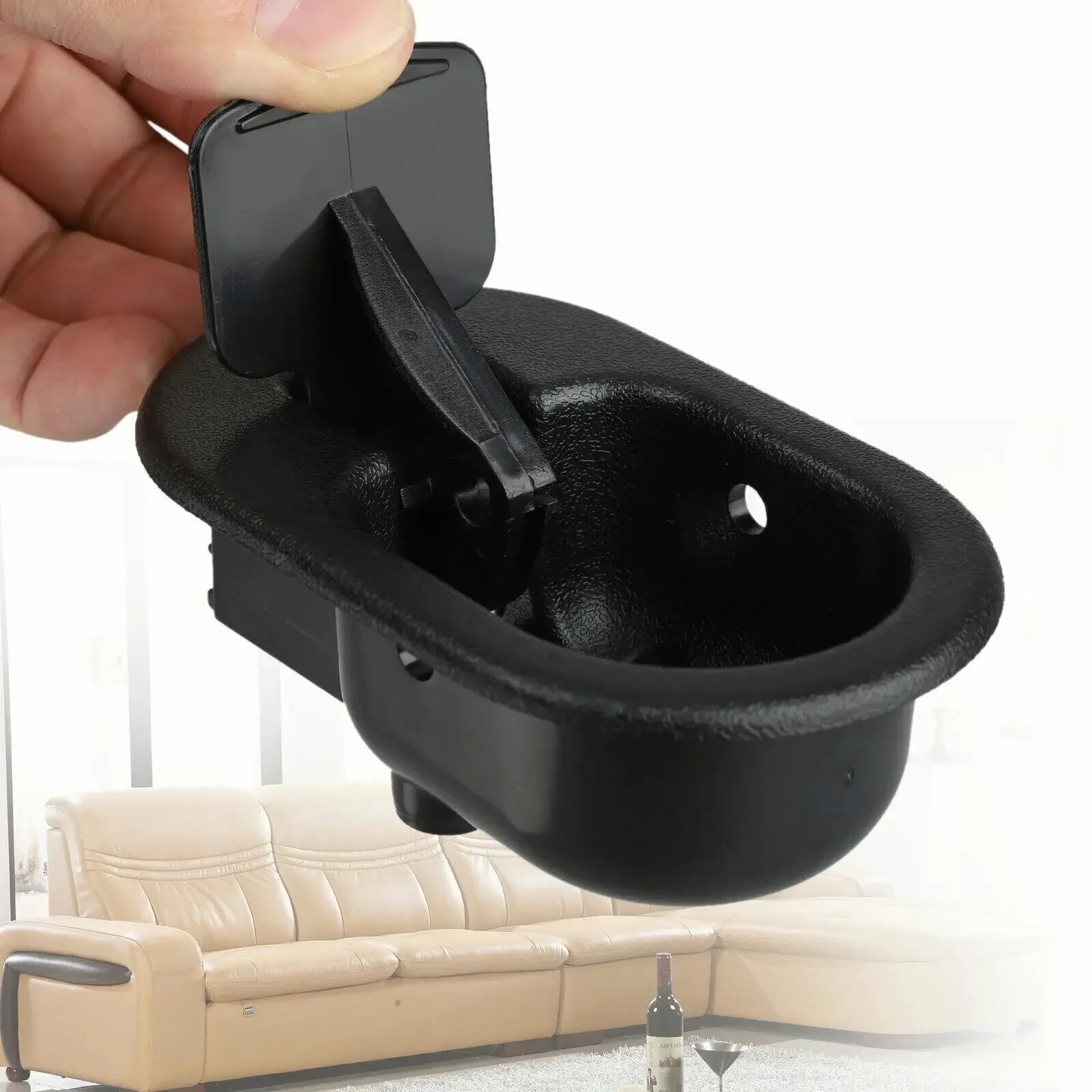 ABS Recliner Handle with Cable Universal Recliner Replacement Parts Sofa Chair Couch Release Lever Pull Handle Replacement