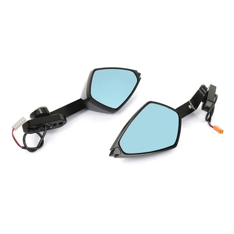 

Innovative For Kawasaki ZX-6R Rearview Mirrors For Kawasaki ZX-6R Rearview Mirrors With Turn Signals LED Motorcycle Accessories