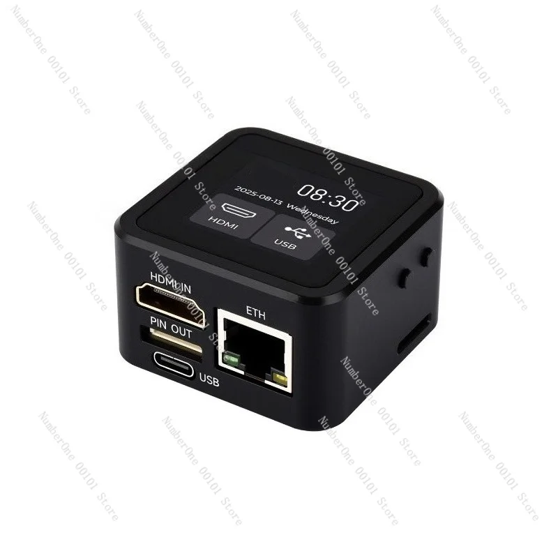 Portable IP KVM Controller 1920×1080 60fps HDMI Video Transceiver HID Control