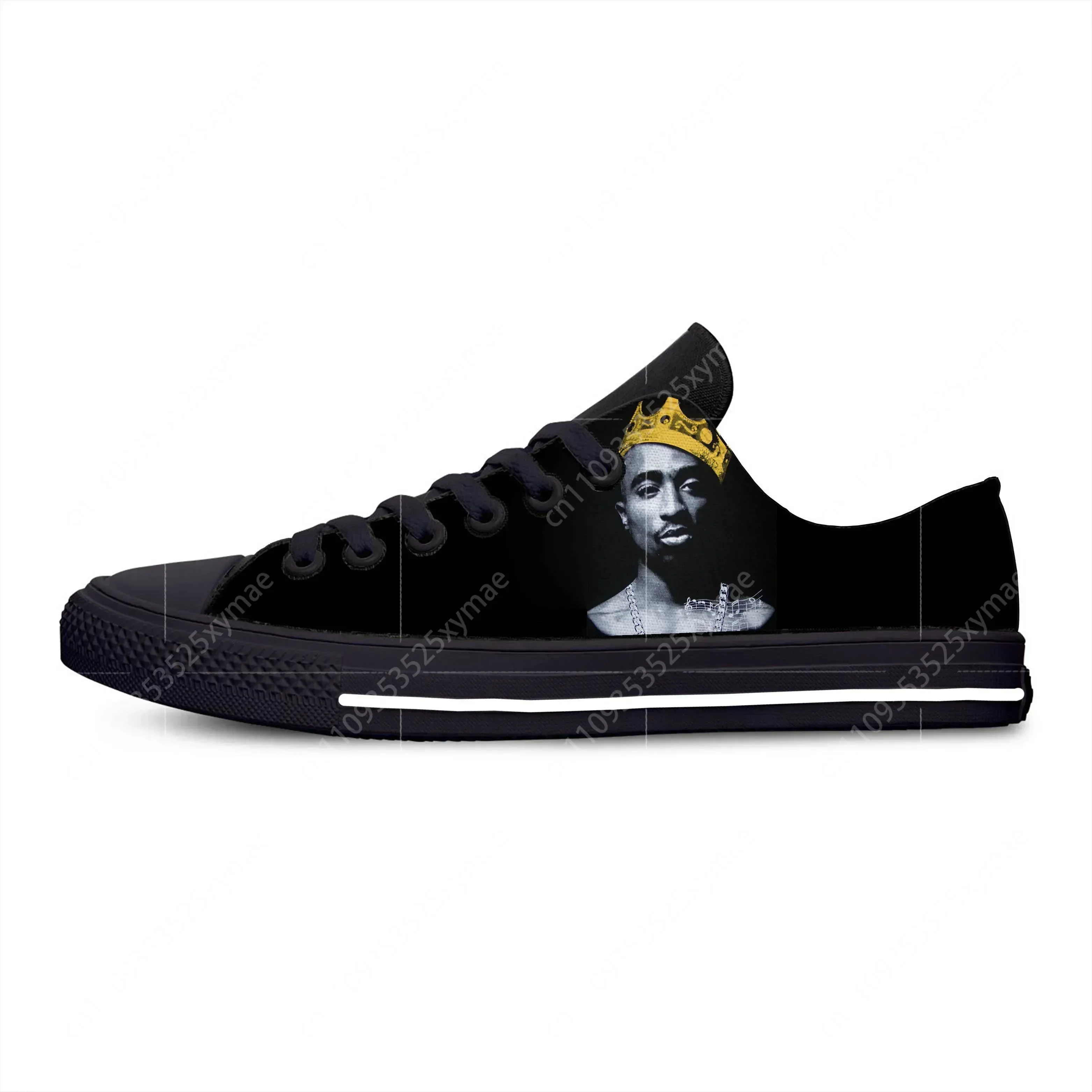 2Pac Tupac Sneakers Hot New Summer Fashion Men's Women's High Quality 3D Handiness Casual Shoes Low Top Classic Board Shoes