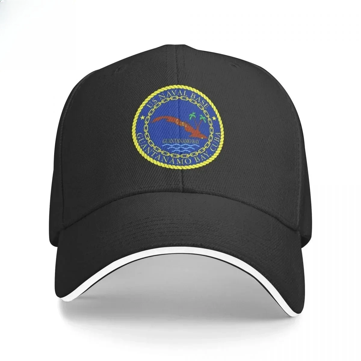 Baseball Cap Men Seal Of Guantanamo Bay Naval Base Fashion Caps Hats for Logo Asquette Homme Dad Hat for Men Trucker Cap