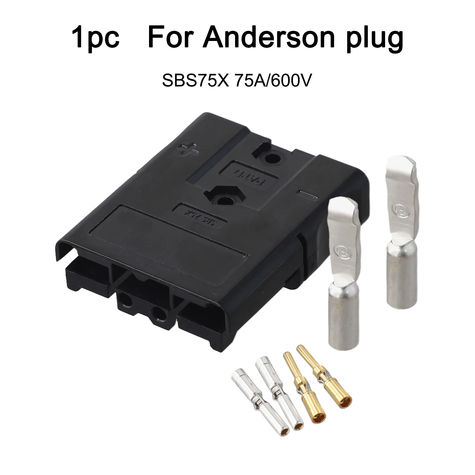 1PCS SBS75x 75A Lithium Battery Connector 600V with Kit Designed for Transportation Railway and Storage Forklift Applications