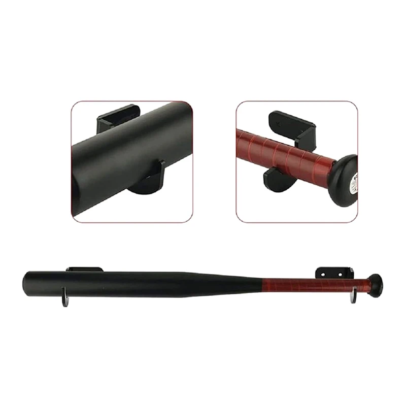 (.) 2Pcs/Set Acrylic Swords Wall Mount Display Holder Lightsaber Stand Transparent Black Swords Wall Rack Stand Holder For Toy