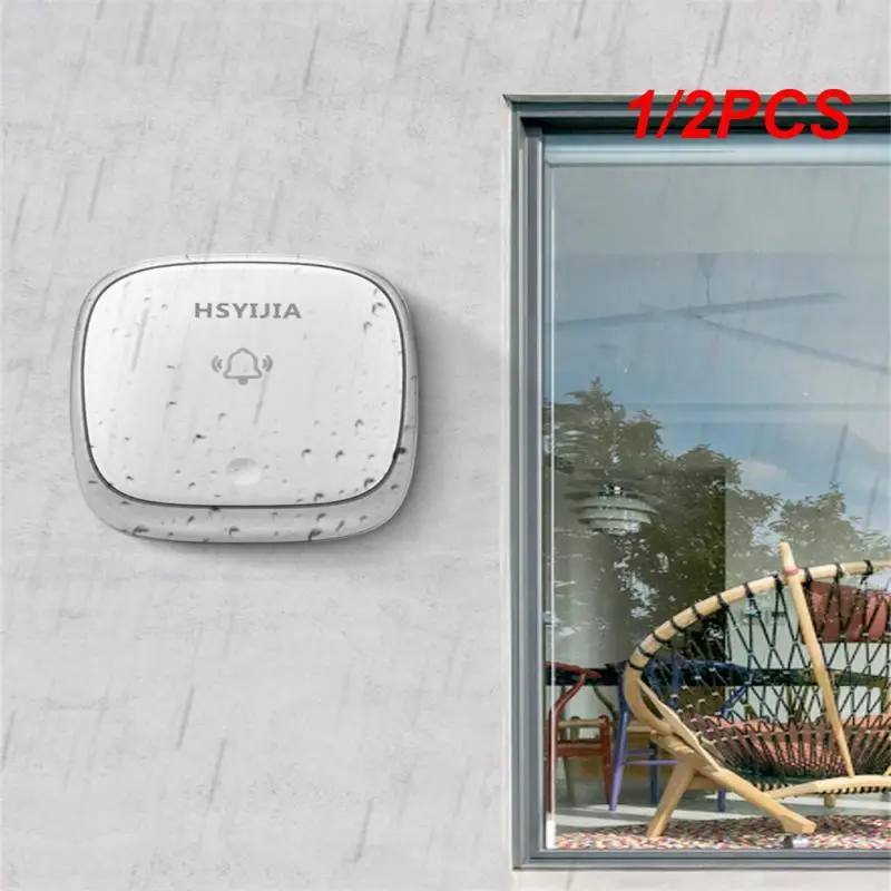 1/2PCS Smart Pager For Elderly Fifth Gear Volume Adjustable Safe Sunscreen Colorful Sound And Light Functions