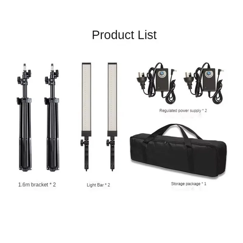 Handheld Light Emitting Diode Kit Photography Video Party Exhibition Supplies iPad Camera Compatible 360 Photo Booth Fill Light
