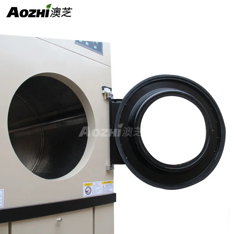 Shanghai Hotel Towel Dryer Gas Heating Electric Steam Heating 70kg Automatic  Tumble Dryer Industrial Clothes Dryer Laundry