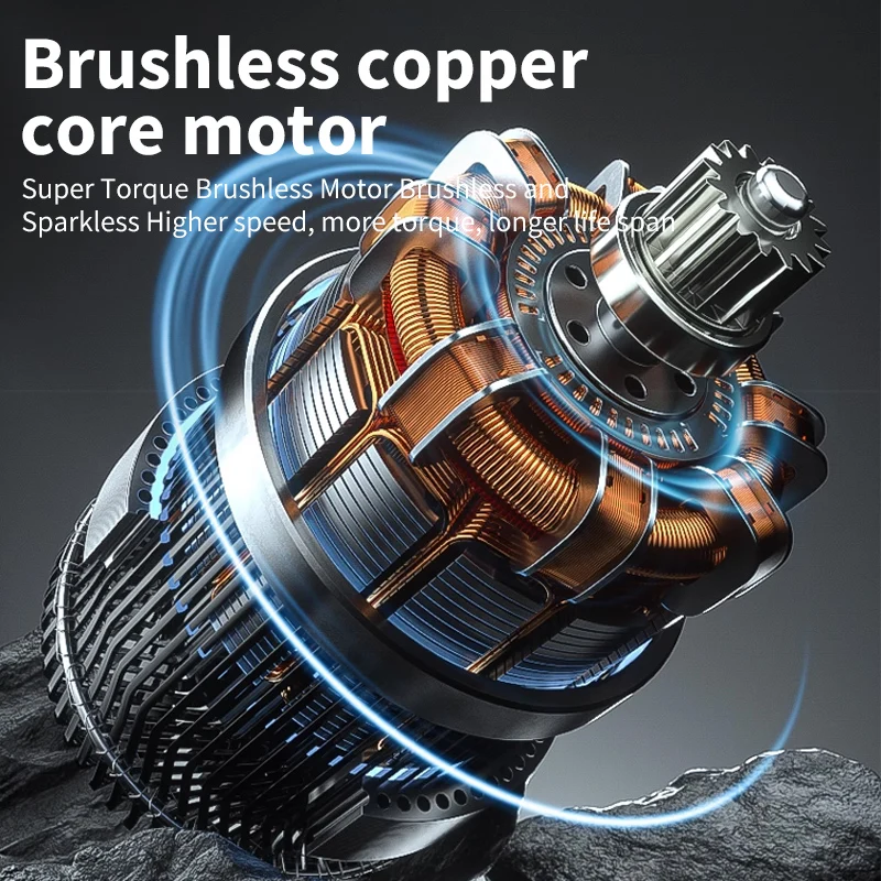 Mid-Torque Impact Professional Wrench Electric Cordless High Speed Car Truck Repair Power Tool For Milwaukee 18V Battery PIN