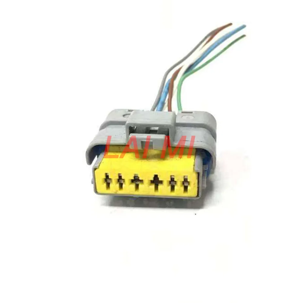 

For Jaguar XF XJ 6 Pins Fuel Pump Wiring Connector Plug Gasoline Wire Harness