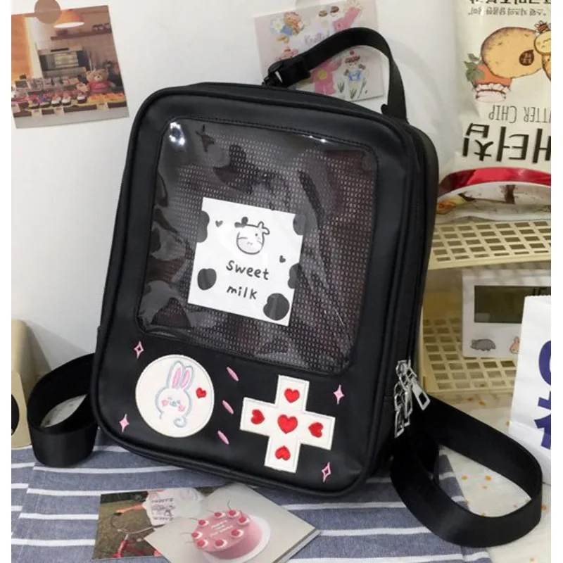 Simpatica borsa da gioco a tracolla Cartoon Console zaino morbido borse per donna Messenger di alta qualità Versatile Crossbody di lusso Y2k