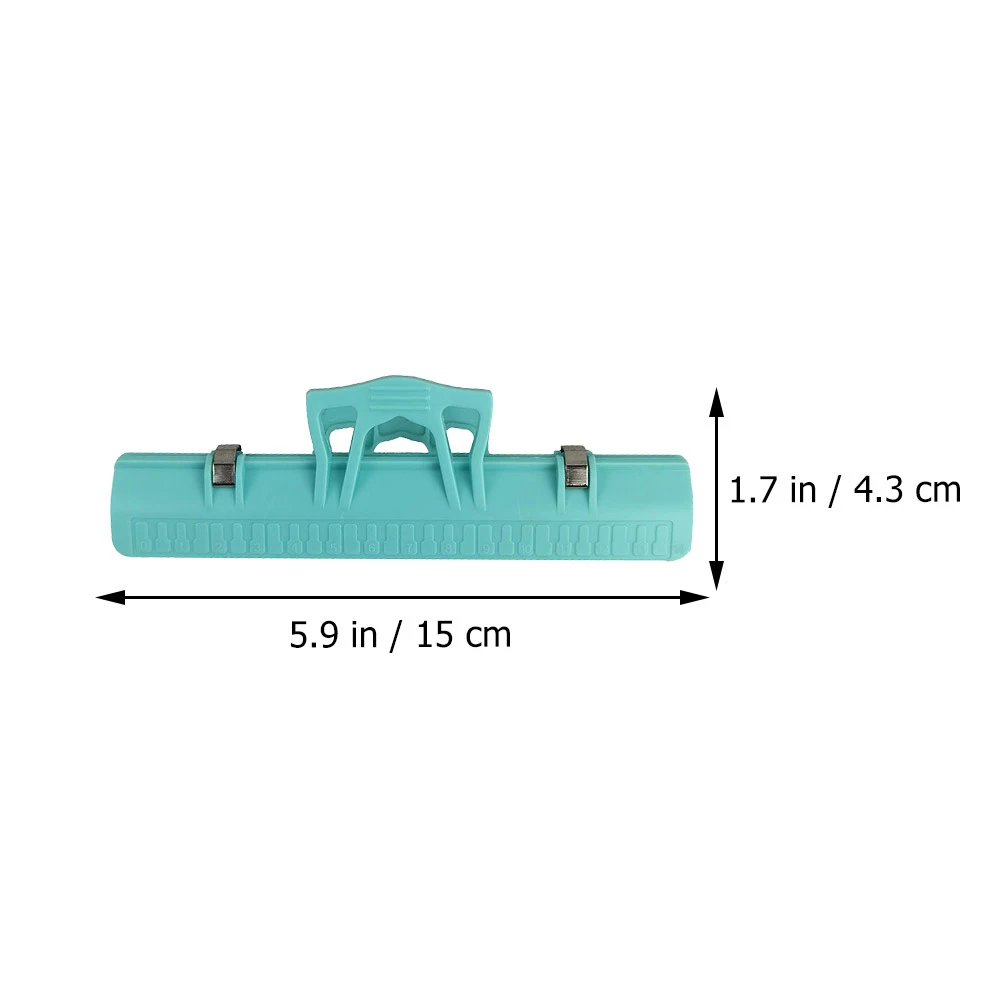 

5 Pcs Fancy Musical Score Strong Clips Document Binder Book Page Holder Macaron Note Shape Paper Paperclip