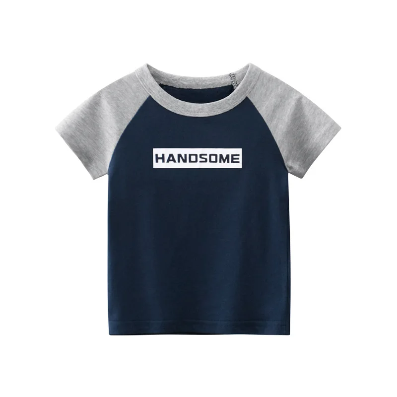 2024 Summer New Children's Clothing Baby Clothing Boys Short sleeved T-shirt