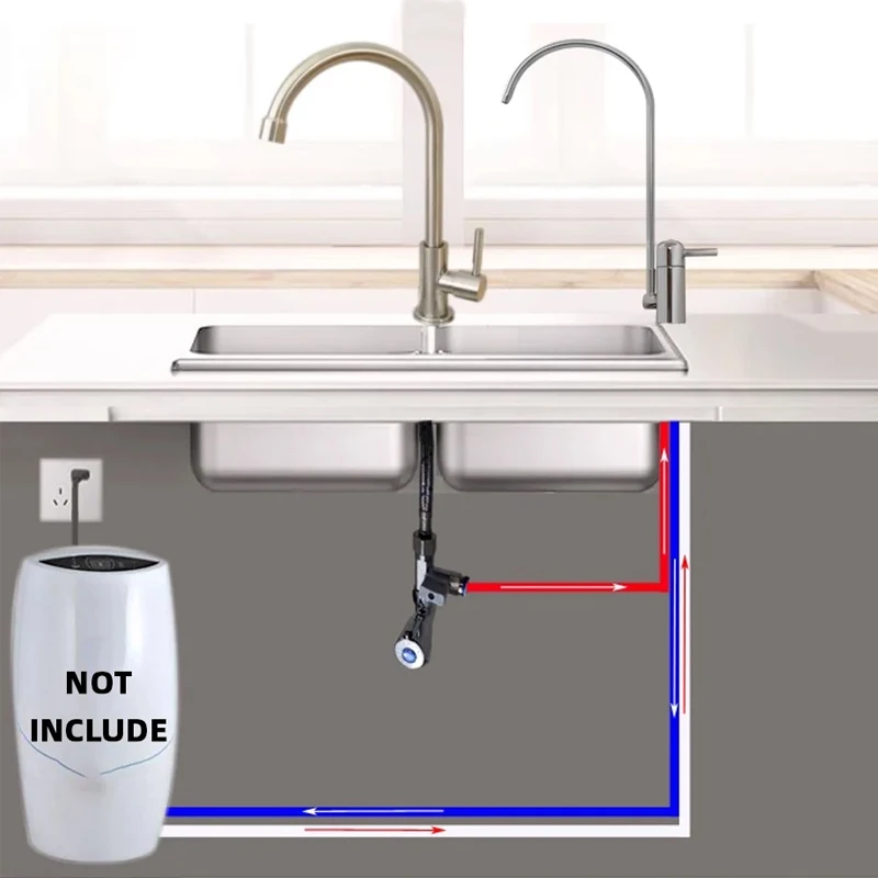 Electric Water Filter Faucet Water Purifier Faucet RV kitchen Water Purification System 360° Rotating Faucet