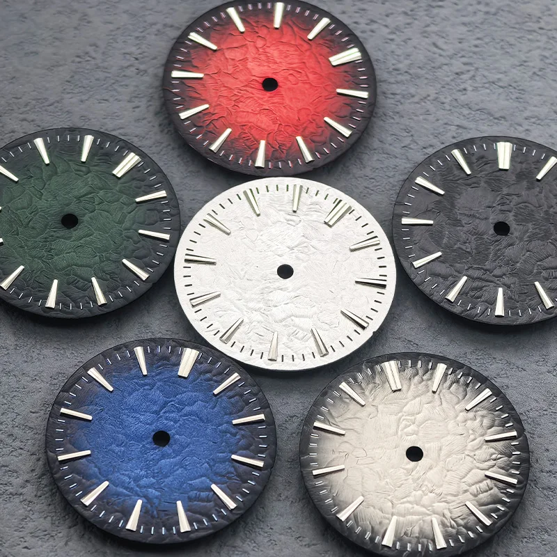 Mod NH35 Face Dial 28.5mm Watch Dial Fits for NH35 NH36 7S26 Mechanical Movement Men Watch Replace 28.5mm Watch Surface Parts
