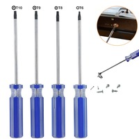 NEW Torx T6 T8 T9 T10 Precision Magnetic Screwdriver Repair Tool With Hole For Hardware Tools Xbox 360 Wireless Controller