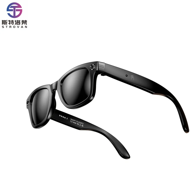 2025 W600 Smart Glasses with Photo Recognition  for Bluetooth for Music Call AI Q&A Smart Recording New Smart Wearable