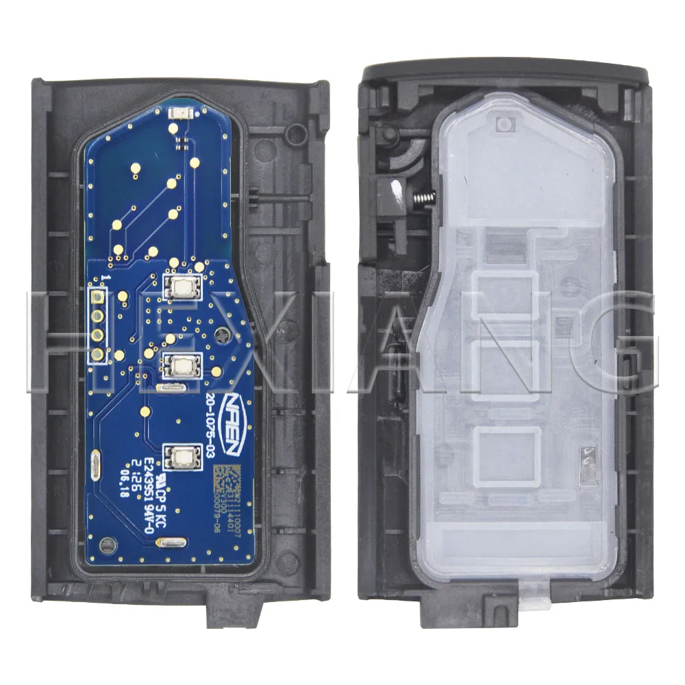 Ele Keyless vai chave remota do carro, Chip 4A, 433MHz, apto para Chery Tiggo 3X 5X 7 Plus 8 Plus, Exed Vantas TX TXL LX, novo