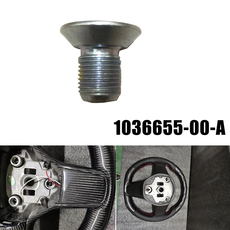 1 Pcs Steering Wheel Tightening Bolt Small Screws 1036655-00-A For Tesla Model S X 3 Y 2012-2021 Parts