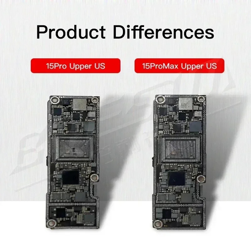 CNC CUT Motherboard For IPhone15 Pro Max US EU Logic Board Polishing CPU AP RF Board IPhone15Plus Switching CPU Baseband Cutting