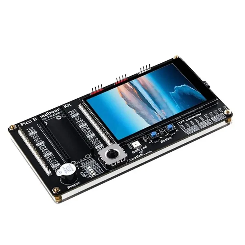 Superior-Touch Screen Module Kit For Raspberry Pi Pico/Pico W Expansion Board Module 3.5-Inch IPS TFT Screen LED Indicator Kit