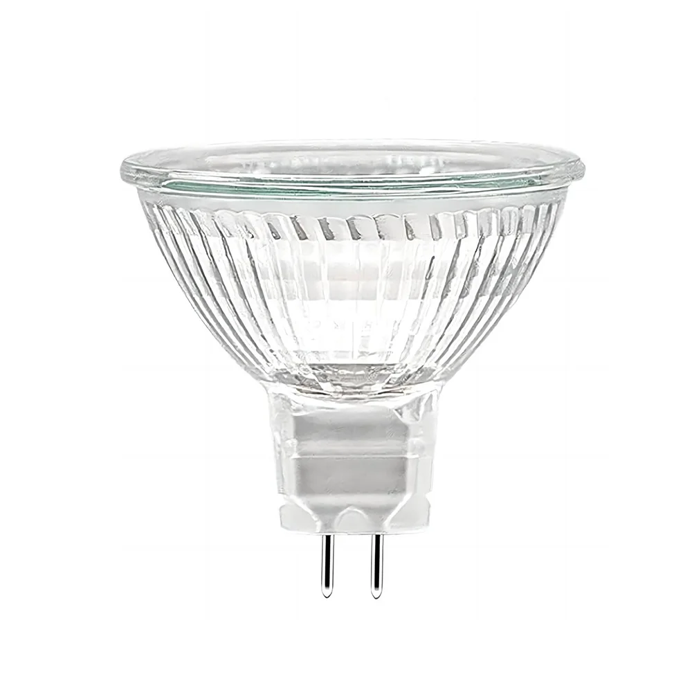 Gu5.3 12v 35w 50w Halogenowa lampa Mr16 z przezroczystym szkłem