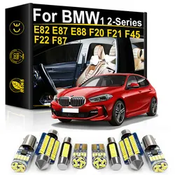 For BMW E82 E87 E88 F20 F21 F45 F22 F87 116i 116d 118i 118d 120i 1 2 Series Accessories Car Interior Light LED Canbus Auto Part