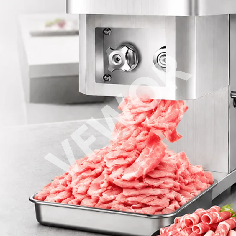 Electric Meat Cutting Machine Commercial Industrial Grade Meat Slicer Machine for Food Processing Plant