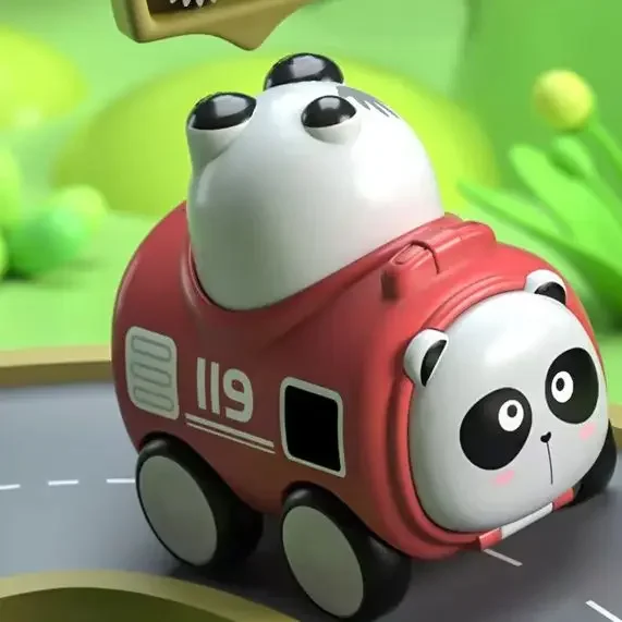 

1 Piece Cartoon Pet Styling Press Inertial Coasting Boys And Girls Children Toy Car Funny Kids Press Animal Educational Toys