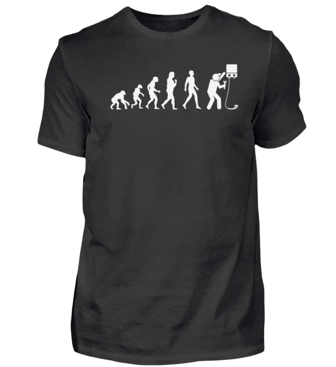 T Shirt Electrician Evolution Of An Gift