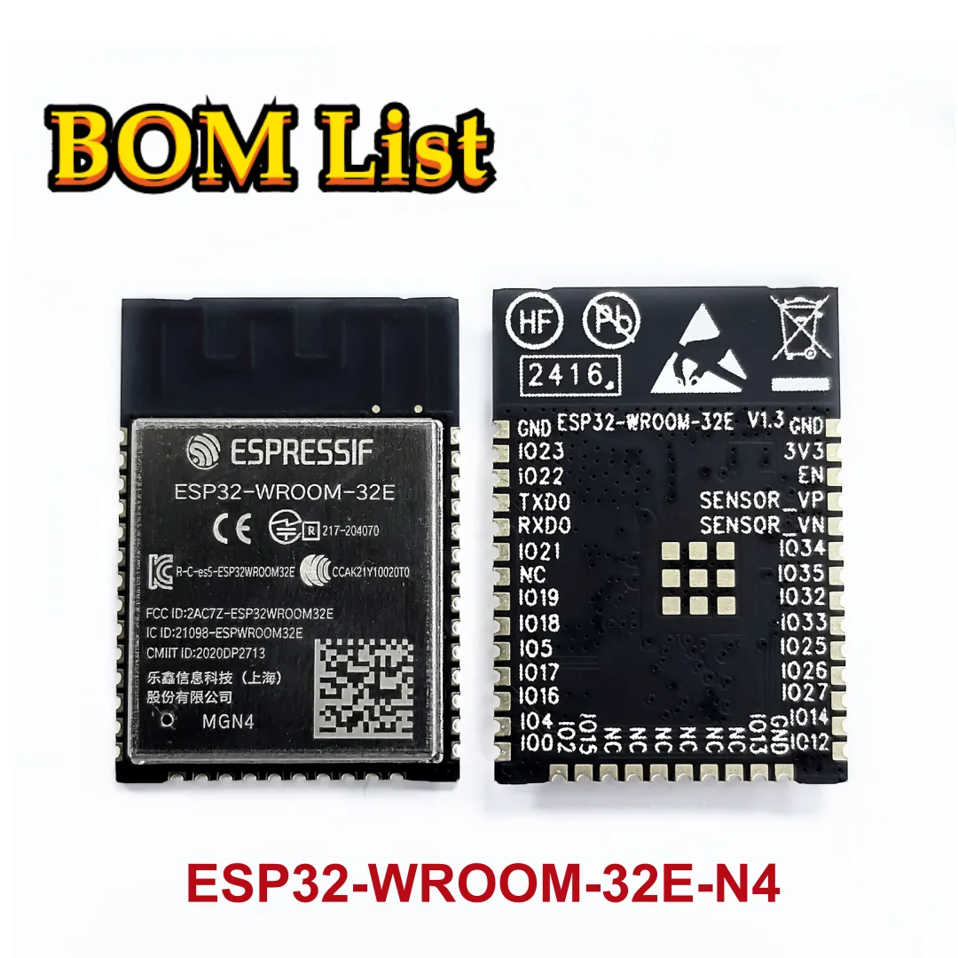 New ESP32-WROOM-32E… - image