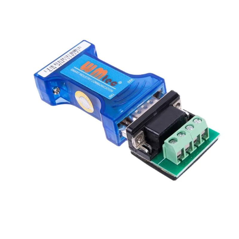 WM-215L lightning protection photoelectric isolation with receiving transmitting indicator lights, RS232 to RS485 converter