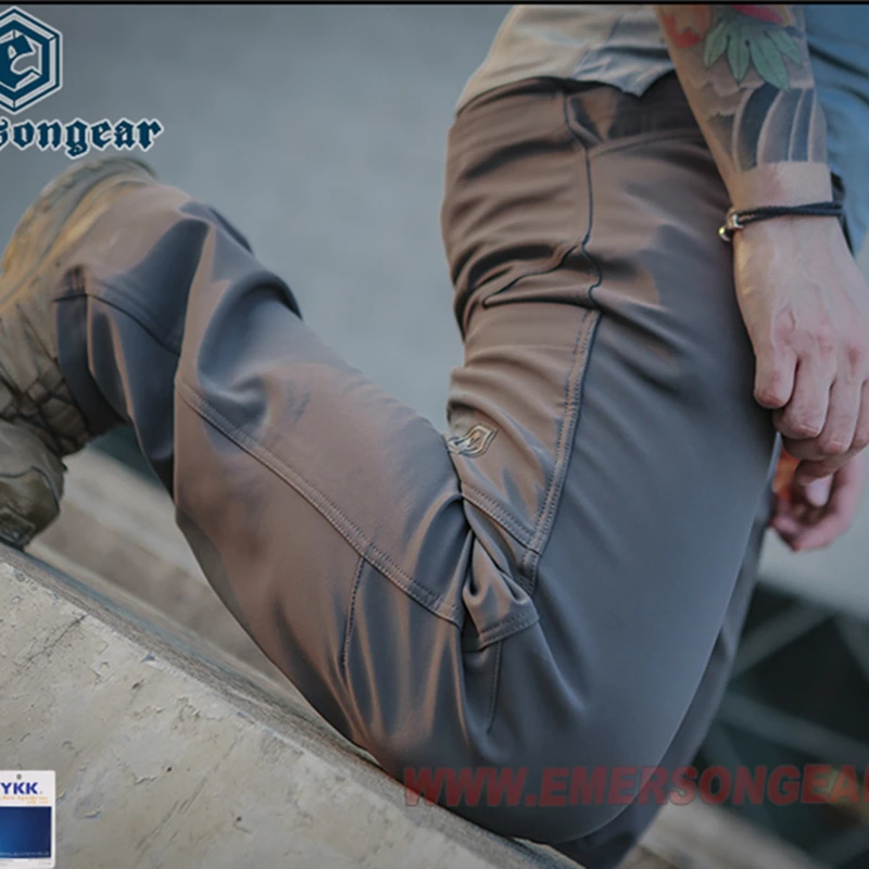 Pantalón táctico softshell Emersongear Lynx – Cargo polivalente