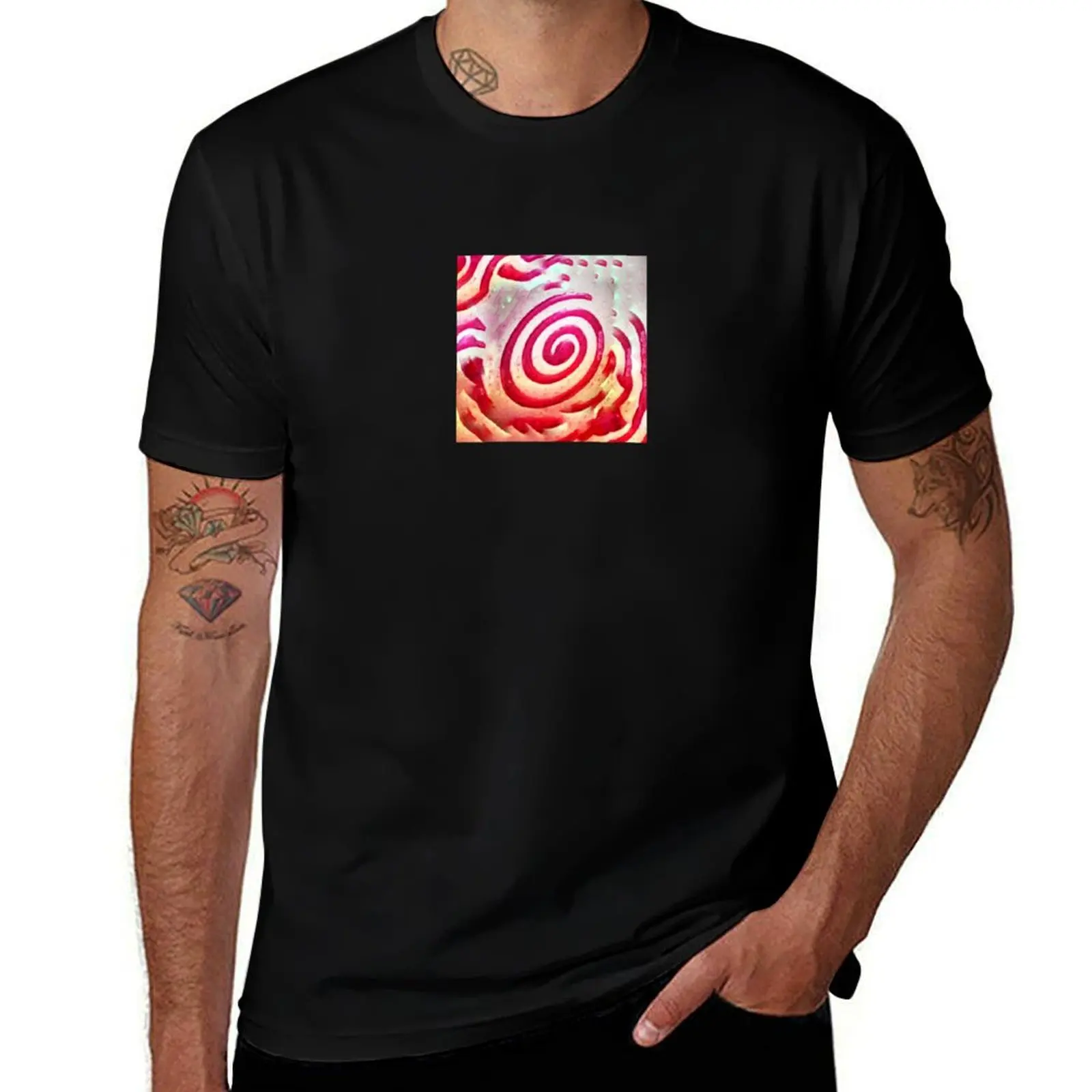 guanche worrior sign T-Shirt Running Gym Short Sleeve Sports Tee T-Shirt