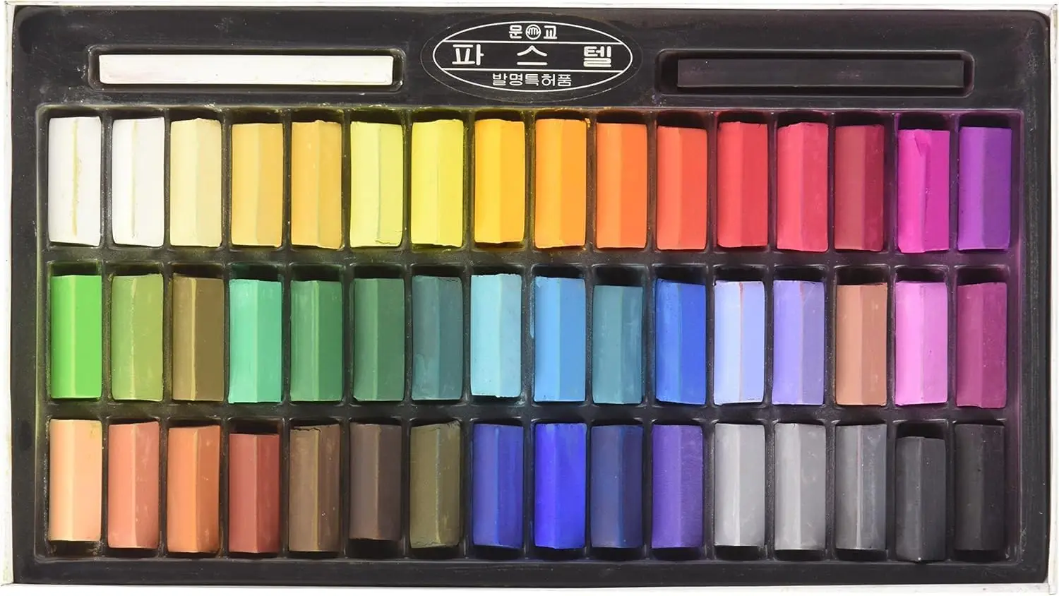 

48-Color Square Soft Pastel Set for Artists - Smooth & Blendable, Easy to Use