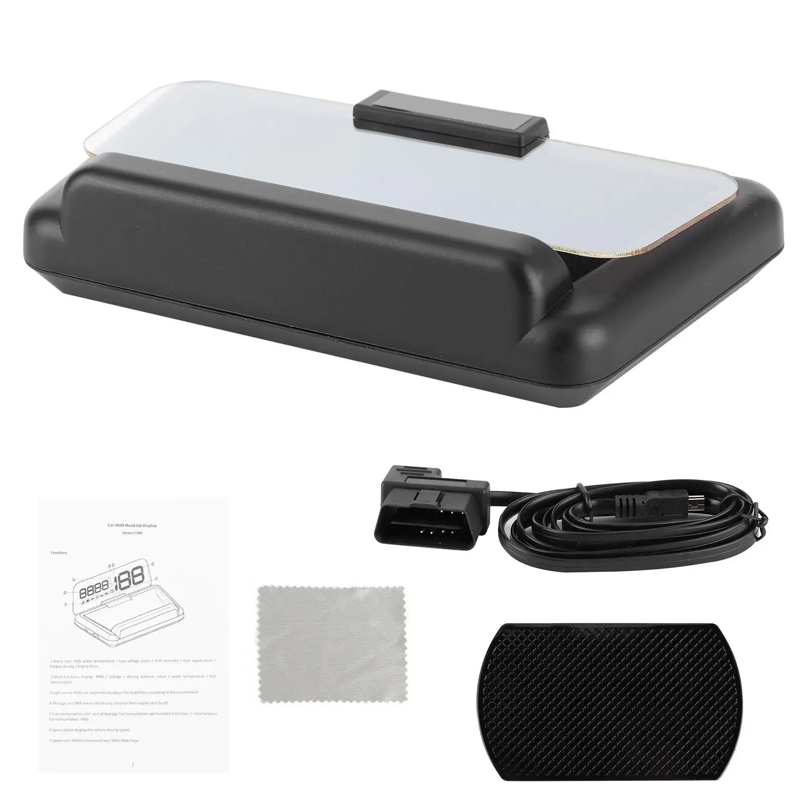 

Car Water Temperature Projector Digital Speed Warning Meter Head-Up Display DIsplay Speed Fit for soul 1.6L L4 2010-2017
