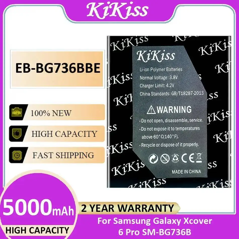 

Mobile Phone Battery Long-Lasting For Samsung Galaxy Xcover 6 Pro SM-BG736B 5000Mah EB-BG736BBE