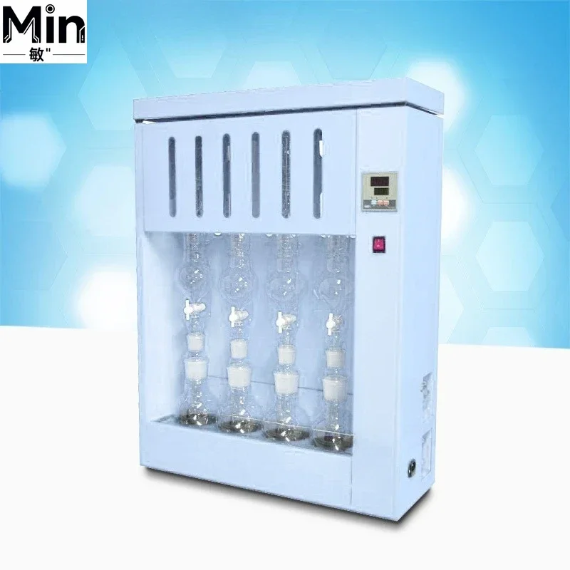 Laboratory Soxhlet Extractor 2 4 6 Positions Determination Extraction Instrument For Solvent Extraction Testing