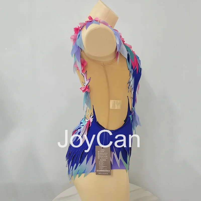 PomerCan-Justaucorps AqLeotards bal thmic pour Femme, IQUE dex Bleu, Vêtements de brevÉlégants pour la Compétitiion