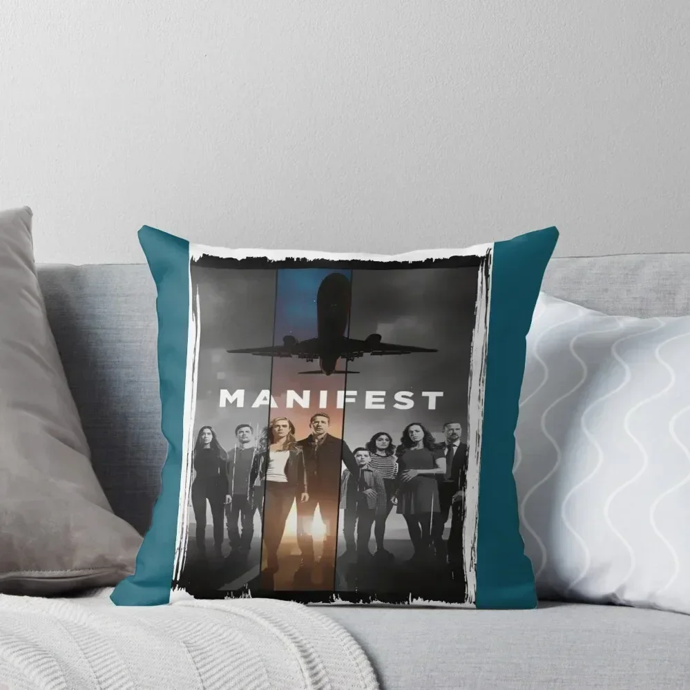 Manifest Season 2 poster Poster Throw Pillow Cushions pillow cover christmas christmas decorations for home 2025 pillow